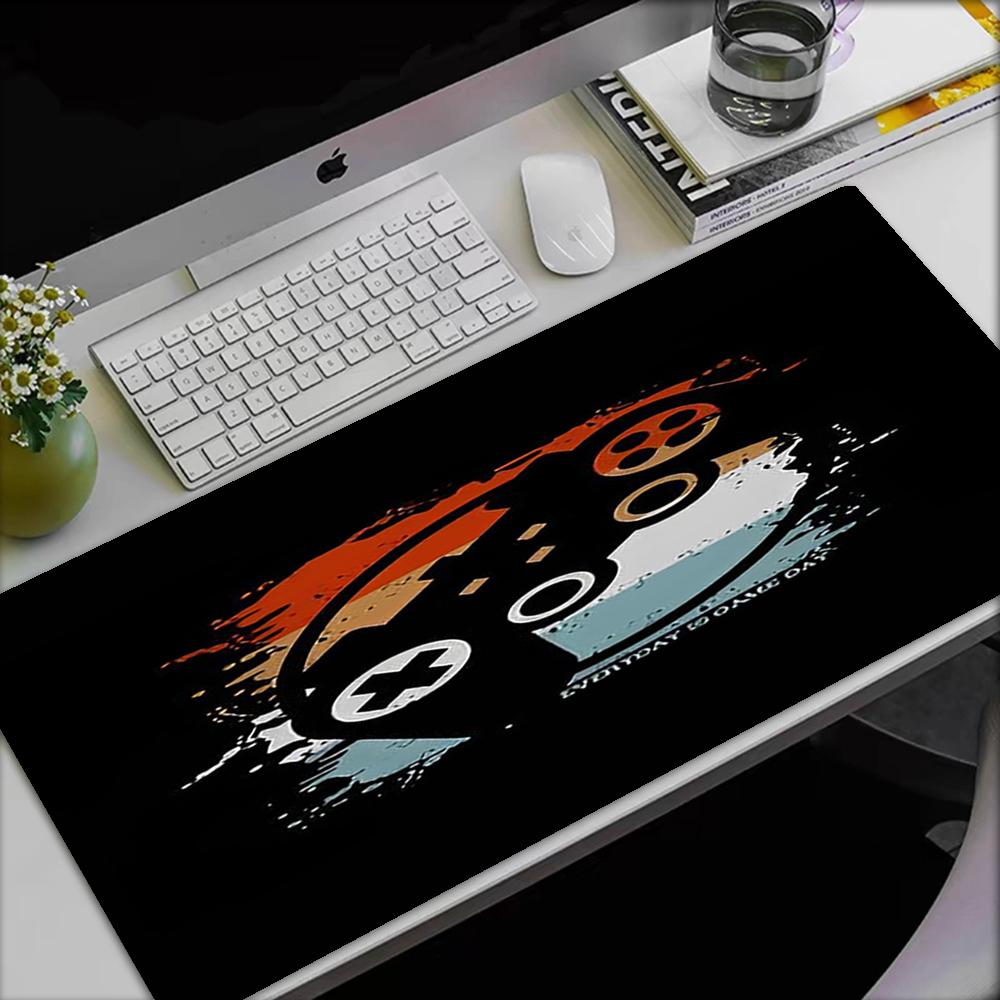 Game Controller Theme Mouse Pad, Non Slip Rubber Base, Multifunctional Office & Home Decor, Perfect for Workspace Personalization.