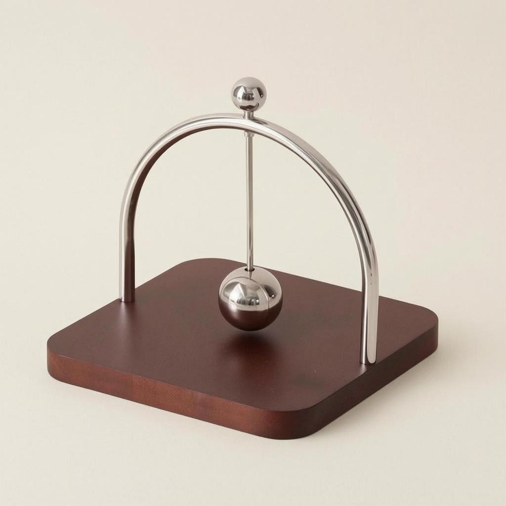 Square Napkin Holder Wooden Foundation and Steel Rounded Corners Table