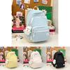 Girls School Backpack With Nylon Material For Middle School Education And Lightweight Design
