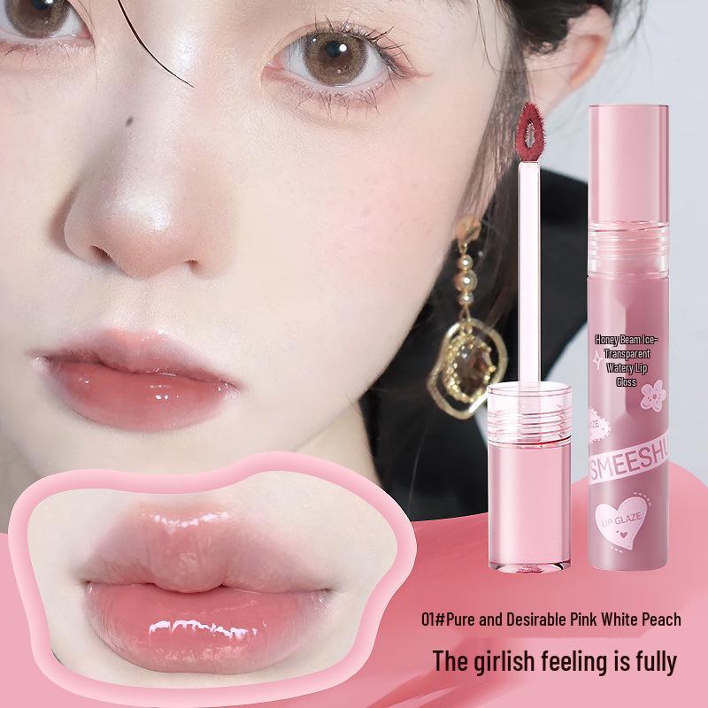 Honey Beam Transparenter Feuchtigkeitsspendender Lipgloss – Klarer Glasglanz für strahlende Lippen