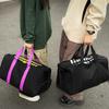 Travel Bag, Large Capacity Fitness Trendy Business Trip Boarding, High-end Sense Hip-hop Couple Travel Accommodation Storage Bag