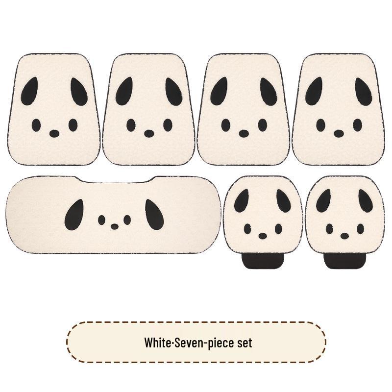 Winter Plush Puppy Car Seat Cushion for Ford Focus - Warm & Cute