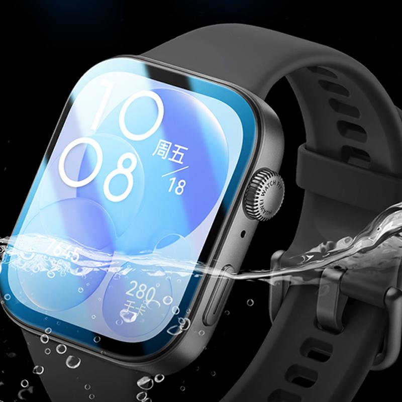Soft Glass For Huawei Watch Fit 3 Film Cover Smartwatch Curved 9D tempered Screen Protector for huawei watch fit 2 3 accessories