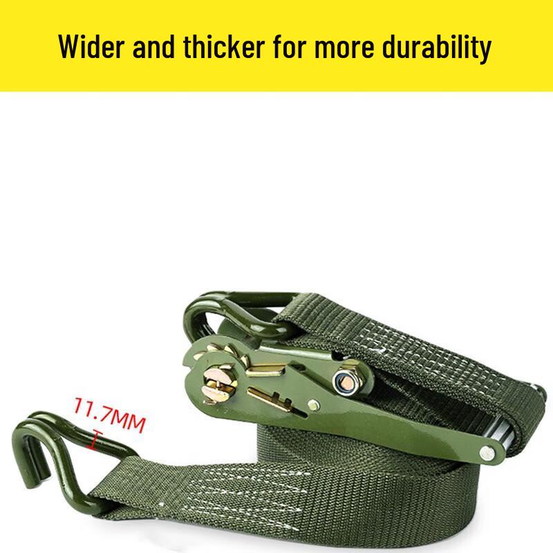 Heavy-Duty Car Tie-Down Strap