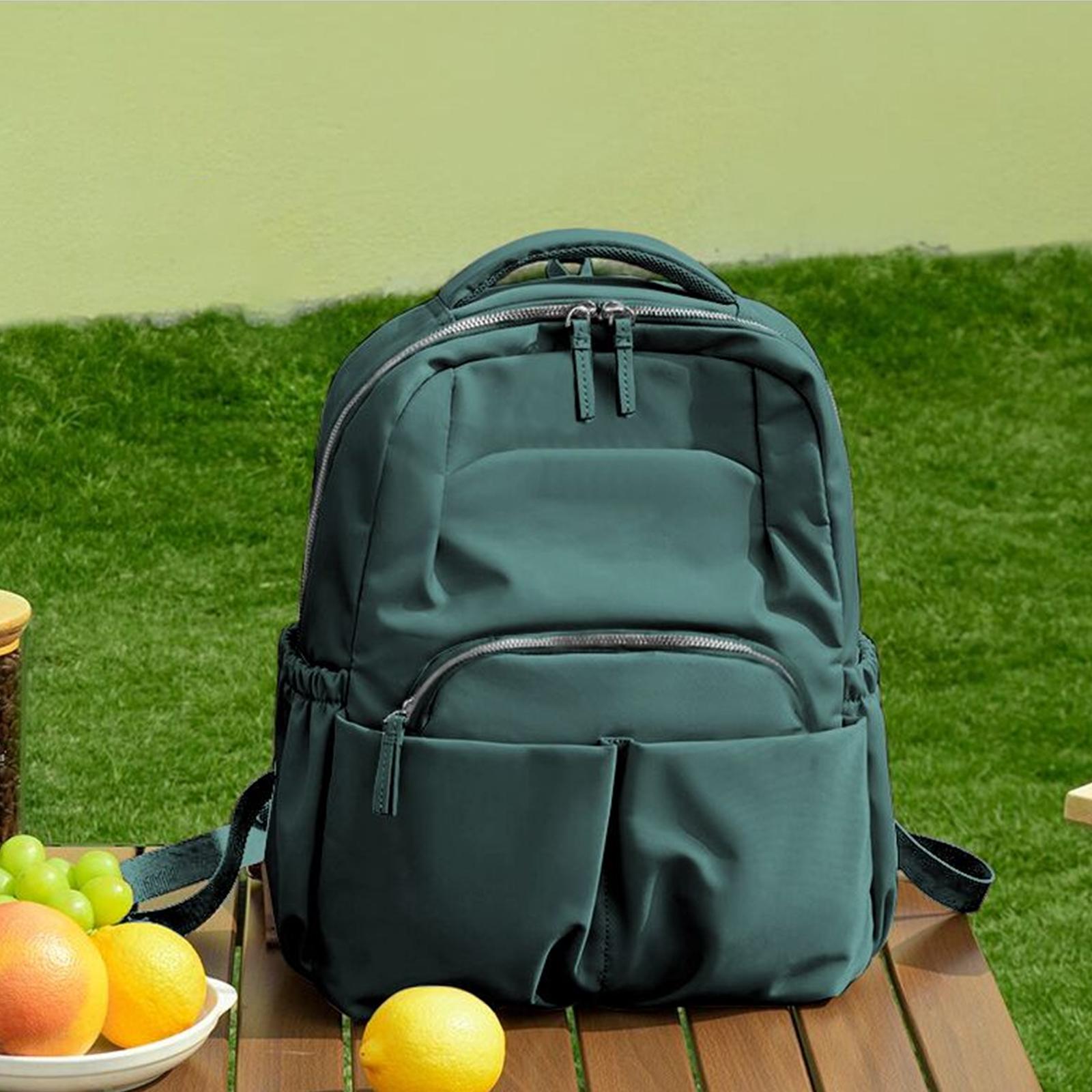 

Женский рюкзак Feminina Backpack большой емкости повседневный Mochila универсальный рюкзак женская сумка через плечо водонепроницаемый нейлоновый рюкзак павлин голубой