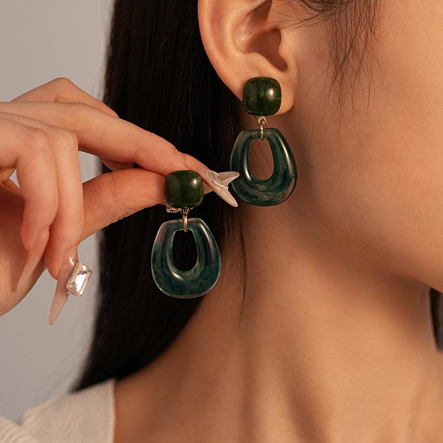 Boucles d'oreilles pendantes tendance pour les bijoux pour femmes