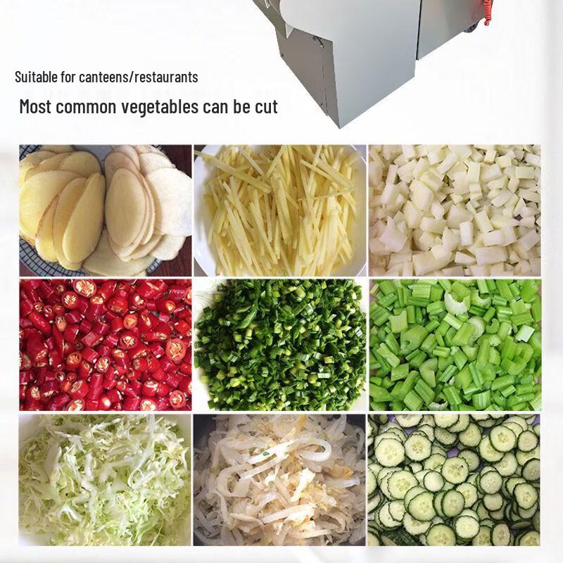 Qiuqiao Commercial Vegetable Cutting and Slicing Machine