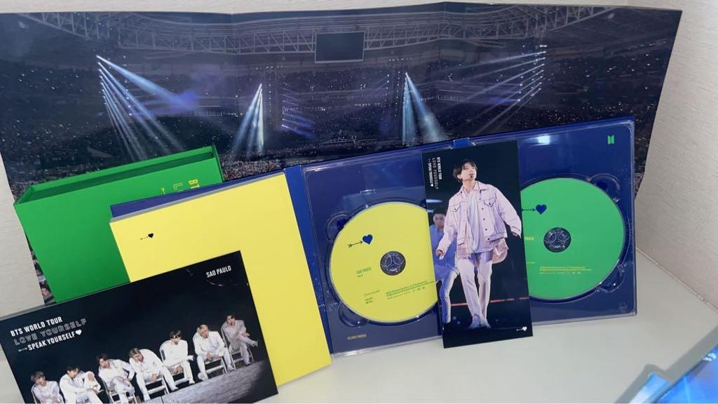 [USED] BTS Tour Sao Paulo Blu-ray Sao Paulo Jungkook