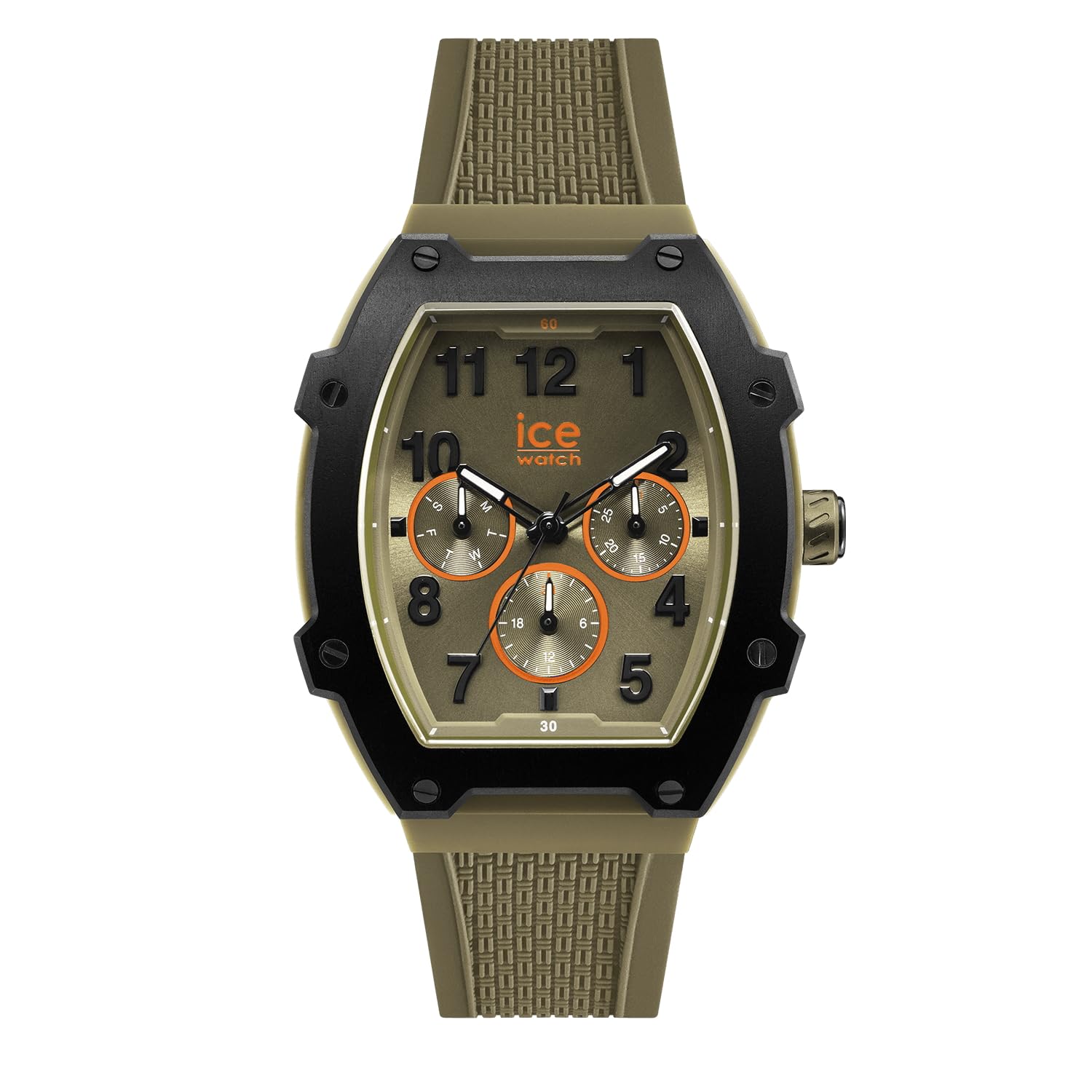

Оригінальний годинник Ice Watch Ice Boliday Khaki 023317 Силіконовий ремінь [Ice Watch] [ICE boliday] Чоловічий багатофункціональний хакі