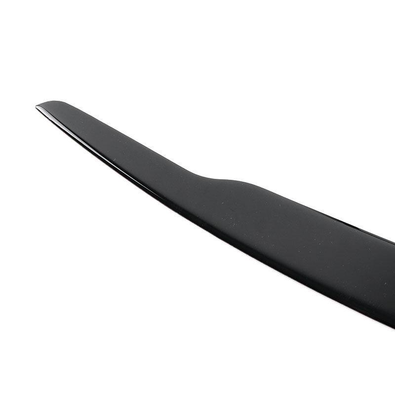 2 buc Negru Lucios Pentru VW Passat B6  2005 2006 2007 2008 2009 2010 Capac Ornament Sprânceană Far Auto