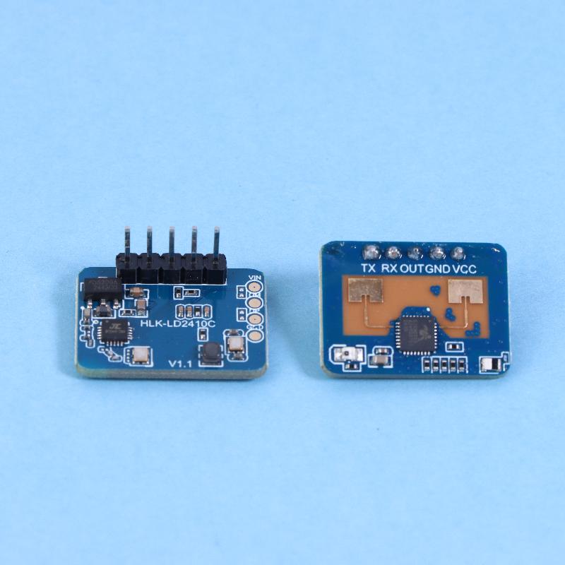 The 24G Sensor Radar Ld2410C Radar Module Is Square-Packaged And Equipped With An Intelligent Sensor And Bluetooth