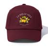 1 stuks LA DOLCE VITA Print Baseballpet voor Volwassenen Minimalistische Retro Stijl Casual Zacht Verstelbaar Dad Hat Perfect Als Cadeau