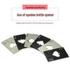 Spade A Creative Credit Card-Style Stainless Steel Bottle Opener
