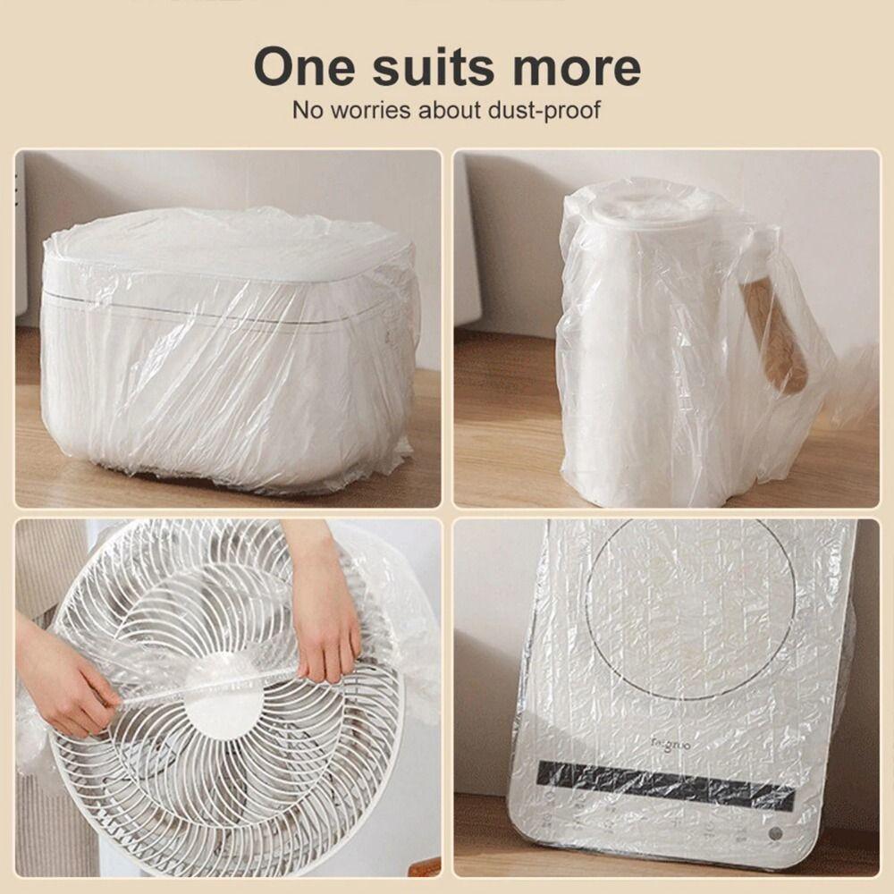 10Pcs Electric Fan Home Appliances Cover Waterproof Thicken Upgrade Drop Cloth Fan Dust Cover 70-110CM Home Decor Elastic Wrap