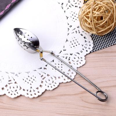 New Stainless Steel Heart-shaped Tea Tongs/infuser/strainer - Tea Accessories for Home Tea Ceremony