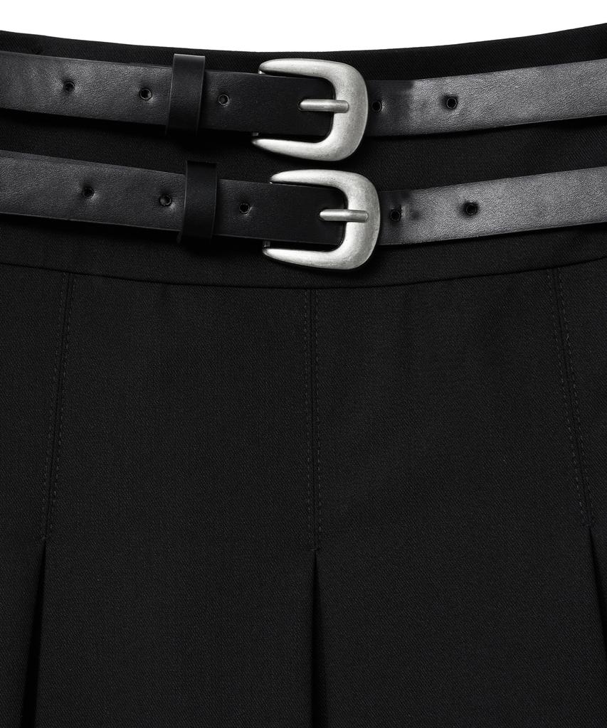 Midnight Move 2 Belt Skirt (Black)