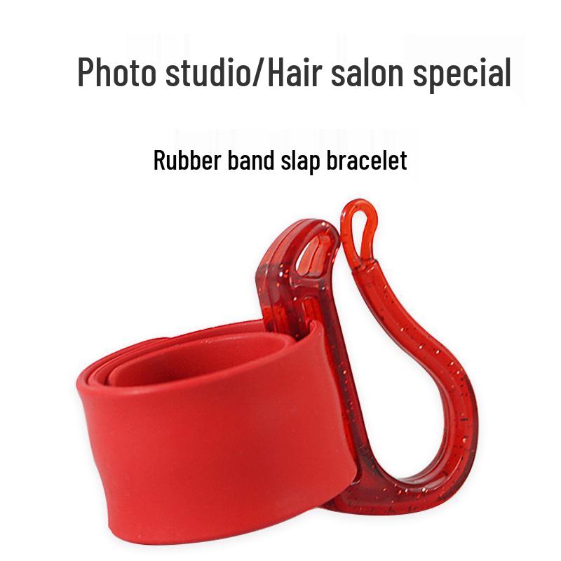 Hair Salon Rubber Band Buckle and Perm Wrist Band for Braiding