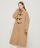 Roidesrois Handy Premium Duffle Wool Long Coat (Beige)