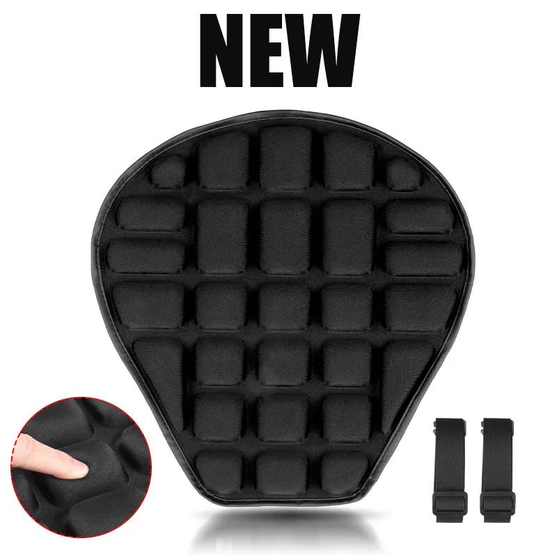 

Чехол для сиденья мотоцикла из губки, подушка для сиденья скутера, дышащая, противоскользящая, не надувная, для езды на мотоцикле на открытом воздухе