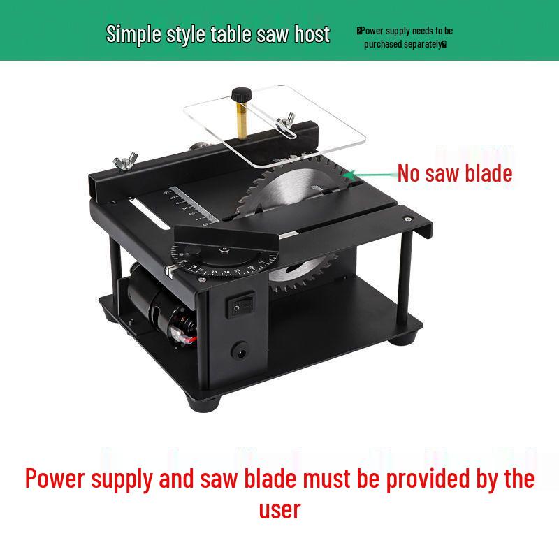 Compact Multi-Functional Table Saw for DIY Woodworking & Jade Cutting