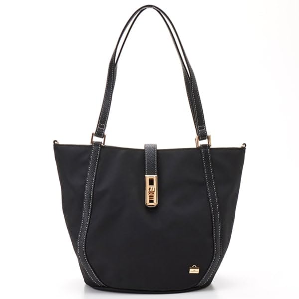 Labagagery Polyester Oxford Tote Bag B007792SC Black 2-Way (10)