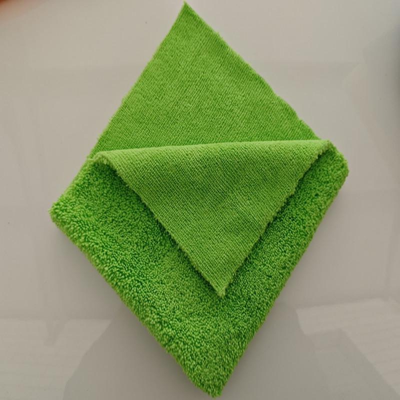 Lint-Free Absorbent Warp-Knitted Car Wash Towel for Waxing and Crystal Coating