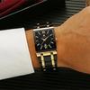 WWOOR Top Brand Luxury Steel Strap Business Quartz Watch Men Casual Waterproof Sports Watch
