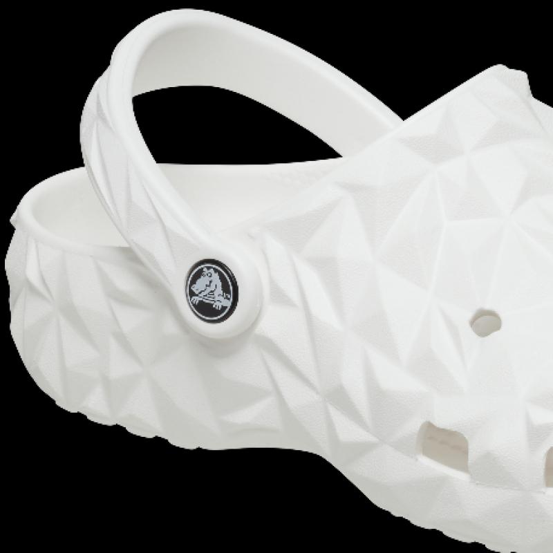 Crocs Classic Geometric Clogs Sandals Slippers White 209563 100