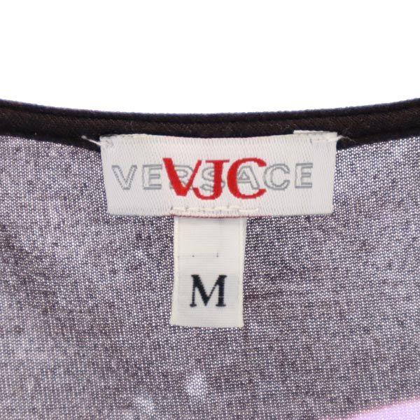 Versace Made In Italy Long Sleeve Cut M Purple Women Used