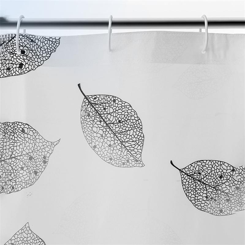 180*180cm Modern Simple Thickened PEVA Bathroom Waterproof Mildew Proof Fabric Partition Curtain Shower Curtain Home Decor