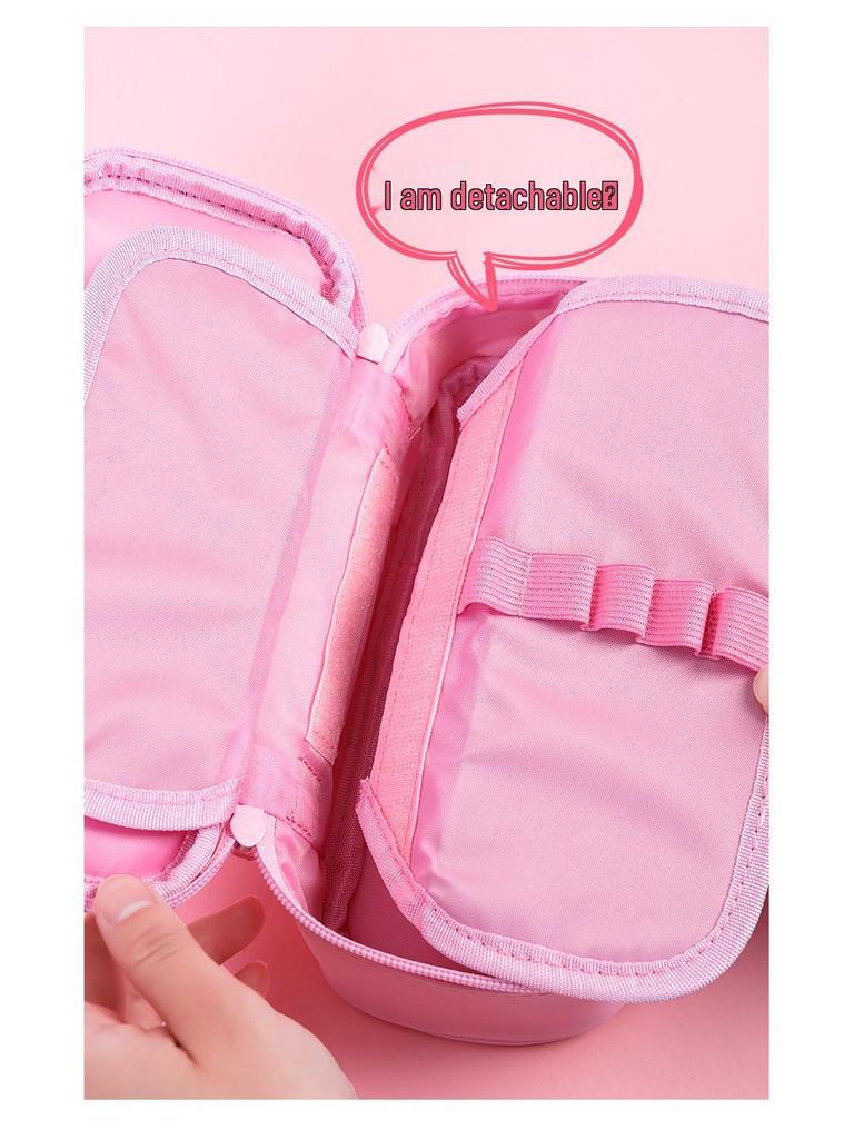 Extra-Large Password Lock Pencil Case with Four-Layer Design