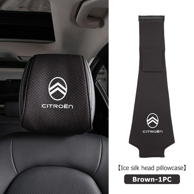 Isilke Bilhuvudstödsskydd Smutsavvisande Skydd för Citroen Grand Berlingo Jumper Celysee Xsara Picasso Aircross Saxo