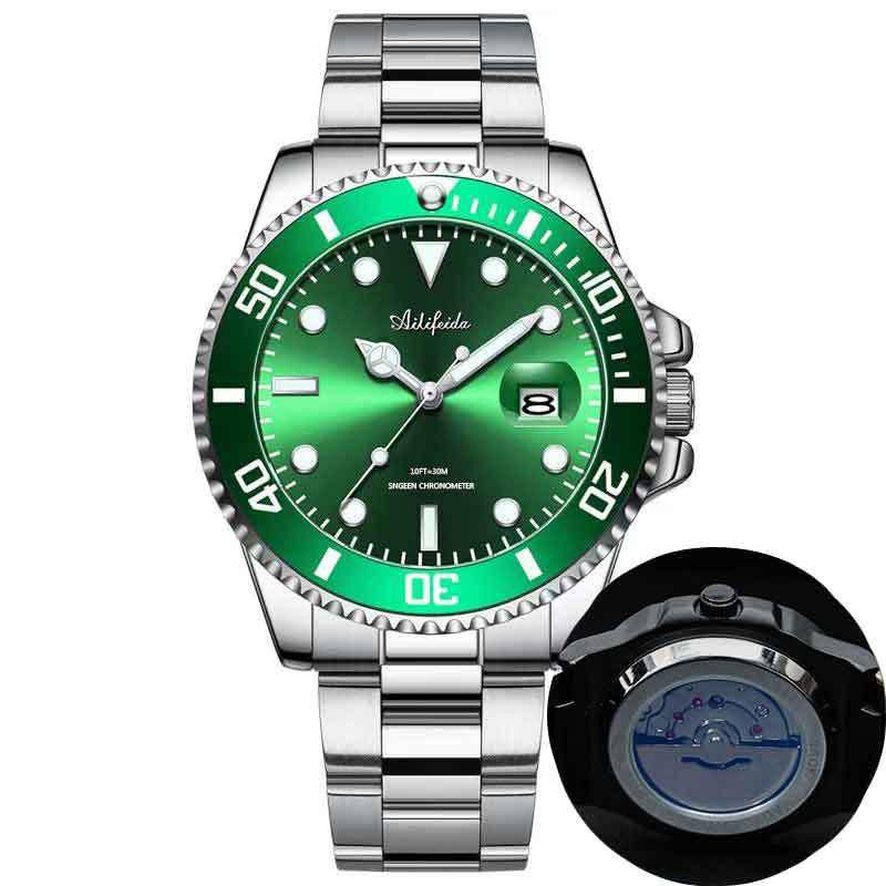 

Мужские кварцевые часы Avery Luminous с полой задней крышкой