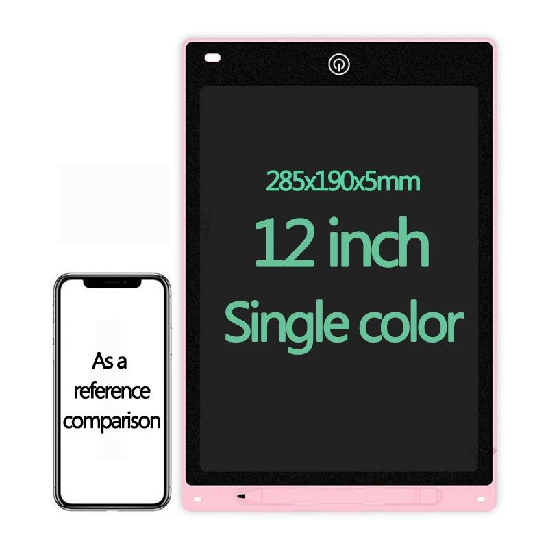 10/12/Inch Colourful Lcd Writing Tablet Drawing Board Kid Graffiti Sketchpad Toys Handwriting Blackboard Drawing Board Kids Toys