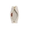 Coach Cary 28 Solid Color Zipper Metal Buckle Classic C Logo Pebble Leather Shoulder Crossbody Bag Large Women Bags White CC437-B4HA