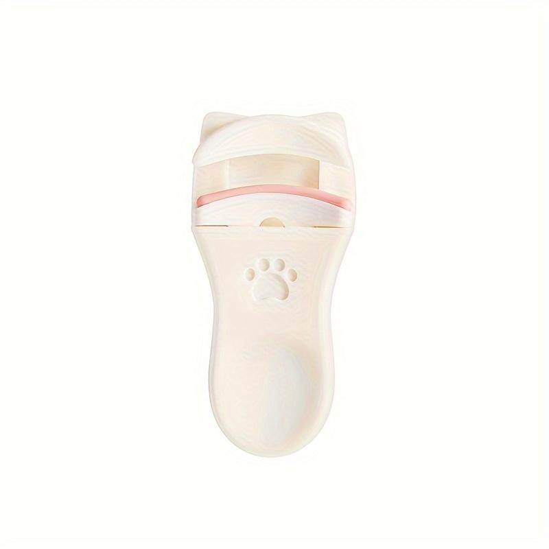 

Adorable Pink Cat-Shaped Mini Eyelash Curler - Manual, No Battery Required, with Secure Grip for Perfectly Curled Lashes