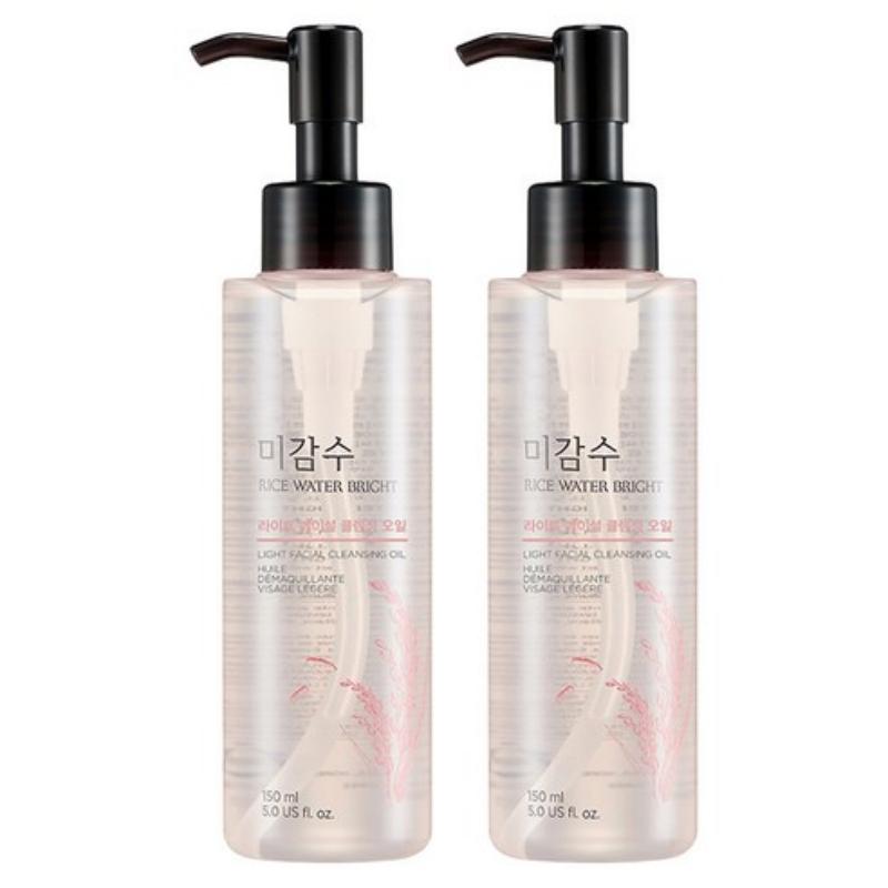 The Face Shop Olio Detergente Illuminante Bright Light all'Acqua di Riso 150ml/300ml