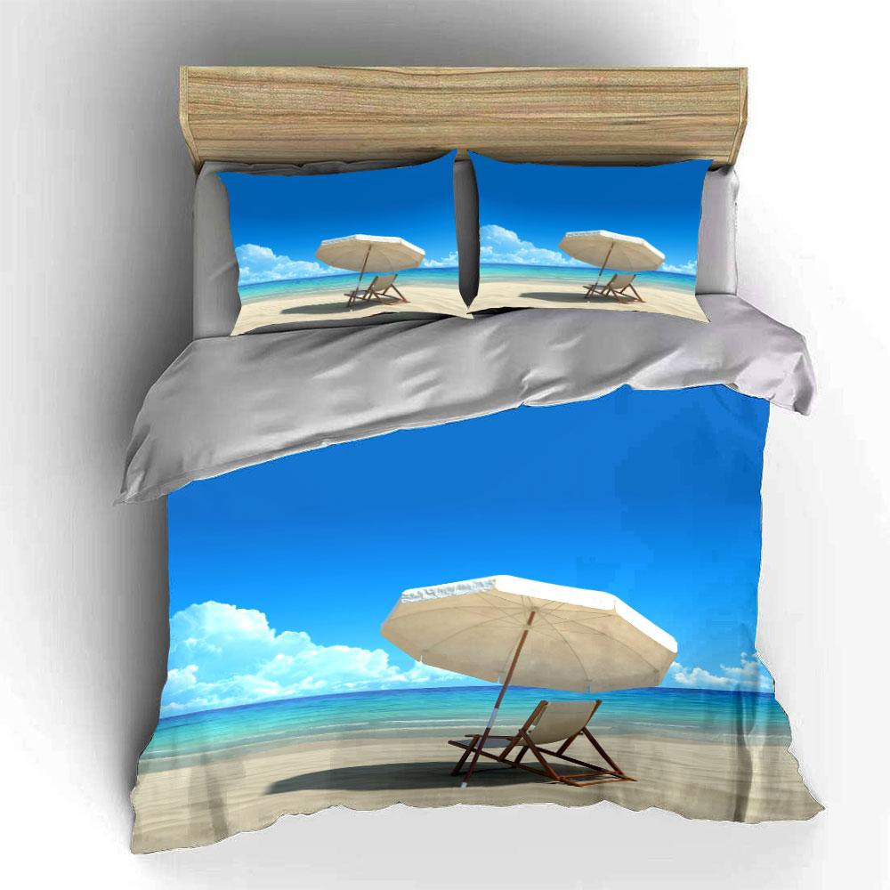 Beach umbrella and chair. Bedding sets Duvet cover sets Duvet covers Pillowcases(1 * Duvet Cover 2 * Pillowcases without duvet insert)