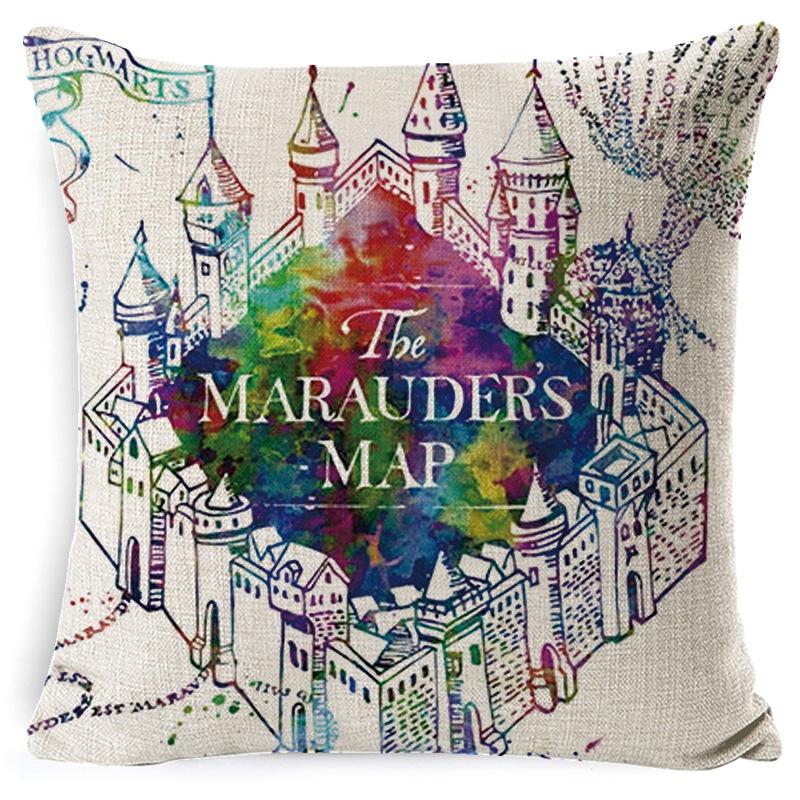 Goblet of Fire Linen Pillow Cover New Sofa Cover Nordic Cushion Pillow Cover