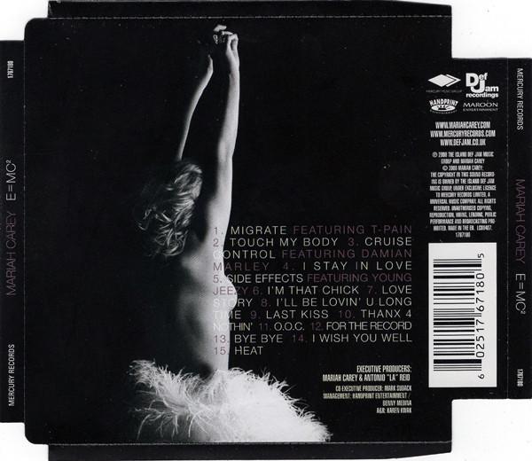 

CD MARIAH CAREY EMC 1767180 MERCURY 2008 Europe Rap HipHopRB Used