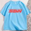 SDNDispatch Game Tshirt Men Women Causal Retro Tshir Graphic Tee Gamer Round Neck Loose Basic Tees Clothing