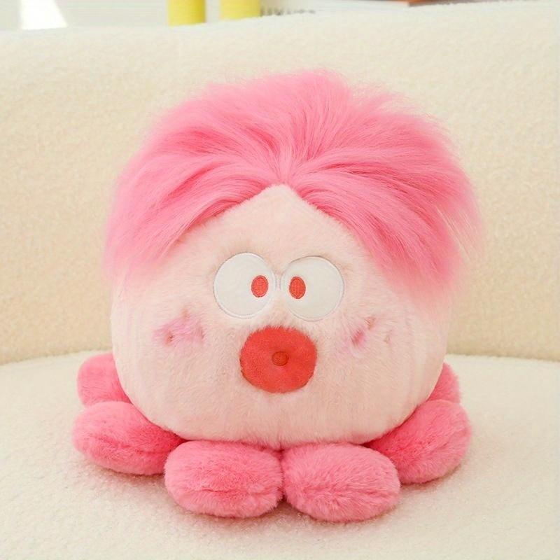 

Versatile Octopus Dolls, Cute Polyester Plush Pillow Ornaments, Explosive Party Decorations for Home , Kitchen, Valentine s Day Gift Pink Popy Octopus