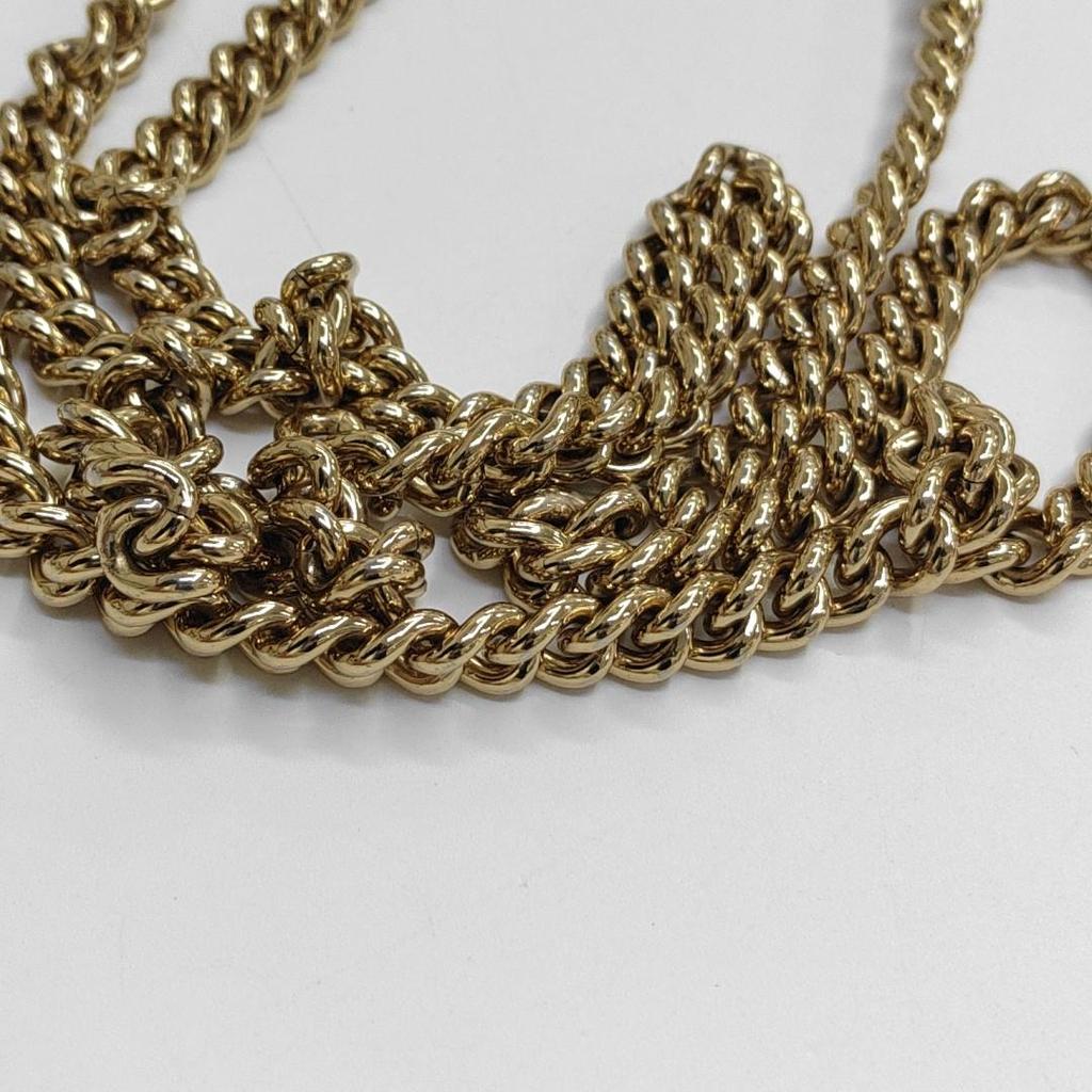 [Pre-Owned] Sylvie Gold Buckle Striped Web Chain Leather Mini Square Crossbody Bag - Good #1JODX7F