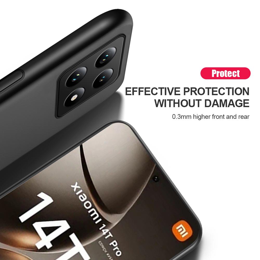 Magnetic Leather Case For Xiaomi 14T Pro 5G TPU Soft Frame Camera Protect Fundas on Xiaomi14T Mi 14 T T14 14TPro Xiomi Mi14T 5G