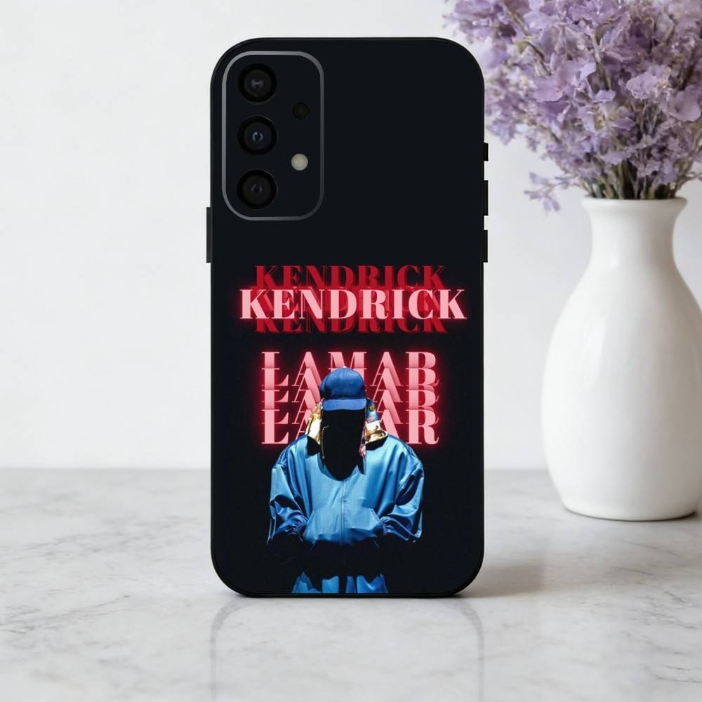 K-Kendrick-K Rapper L-Lamar-R Phone Case For Samsung Galaxy A73,A72,A71,A70,A53,A52,A51,Soft Silicone Black Cover