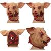 Funny Wild Boar Head Mask For Halloween Party Unique Latex Animal Costume Accessory