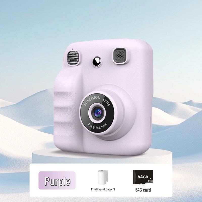 Portable Polaroid Kids Thermal Instant Camera - Children's Day Gift
