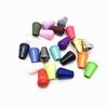 20Pcs Cord Ends Bell Stopper with Lid Lock Toggle Clip for Drawstring Clothes Sportswear Shoes DIY Accessories Plastic Stopper
