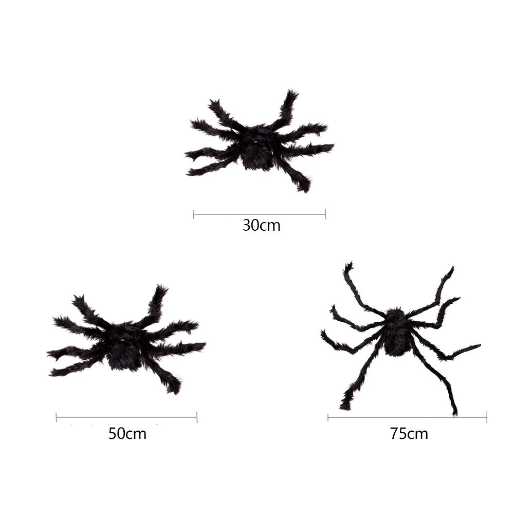 Decoration Prop Haunted House Halloween Decoration Plush Spiders Artificial Spider Party Decoration