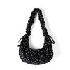 Lightweight and Versatile Polka Dot Underarm Bag, Beautiful and Casual, Trendy Handheld Shoulder Bag